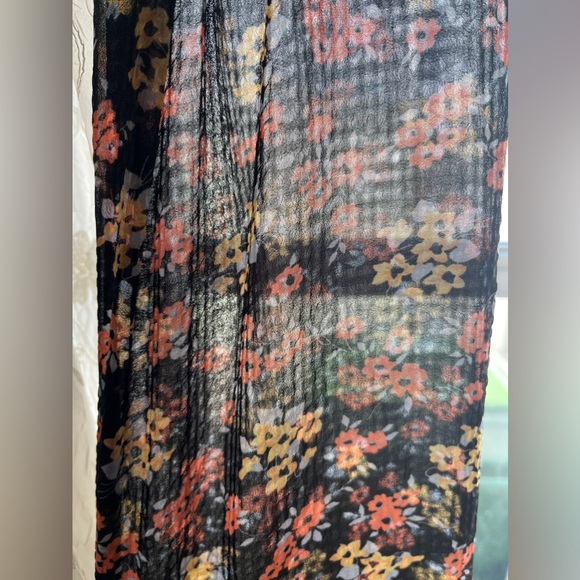 Free People Floral Mini Dress with Shirred Elastic Front - Picture 11 of 11